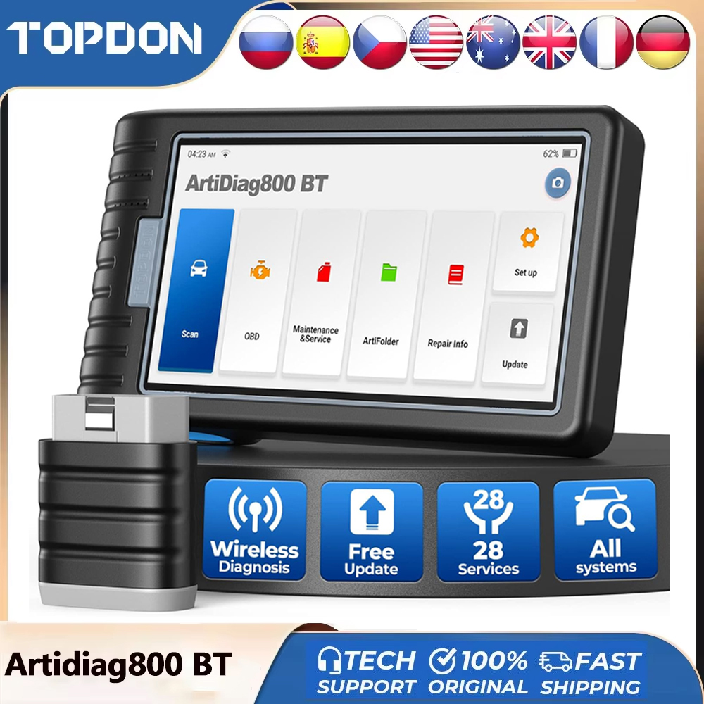 Topdon Tc001 Thermal Camera - TOPDON ArtiDiag800 BT – автомобильный диагностический