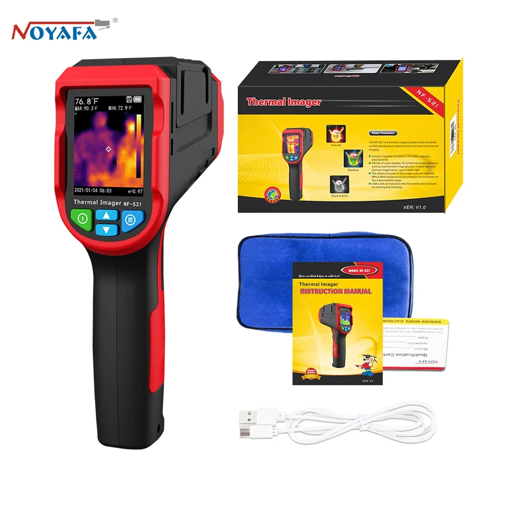 Тепловизор NOYAFA NF-521 -20 ℃ – обзор и цена Nf 521 Thermal Imaging Camera